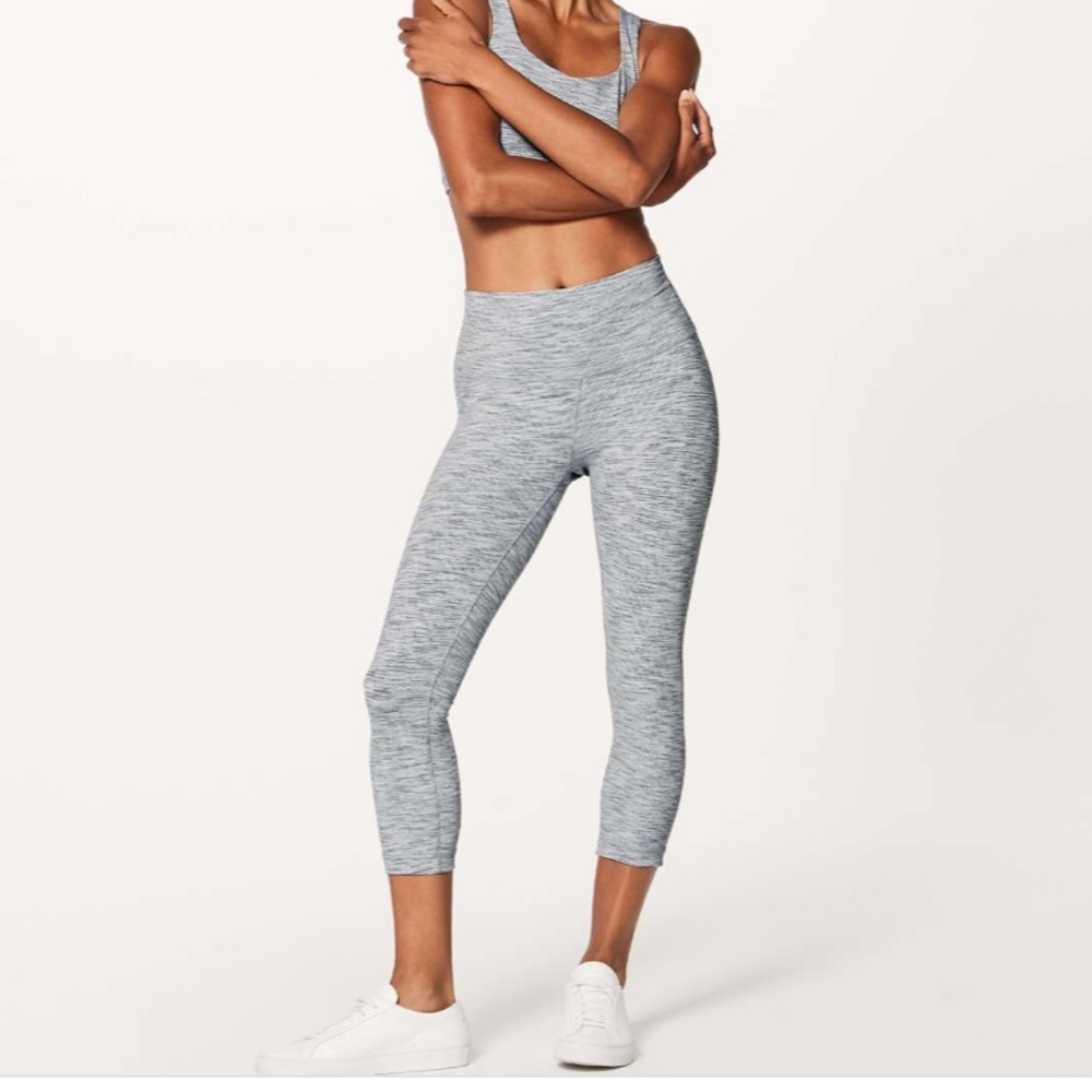 Lululmon wunder under crop leggings